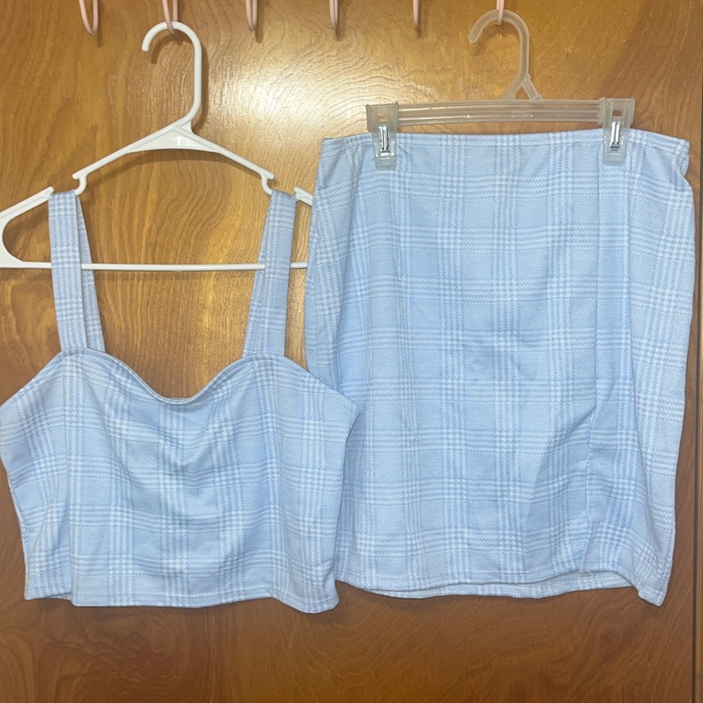 rue21- Baby Blue Top and Skirt Set